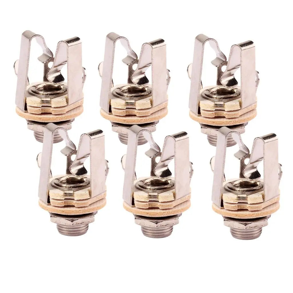 Stereo Guitar Jack Socket Assembly Copper Output Plug — product photo 2 of 6