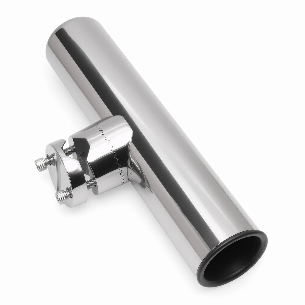 2PCS Stainless Steel Fishing Rod Holder Clamp Side — product photo 3 of 6