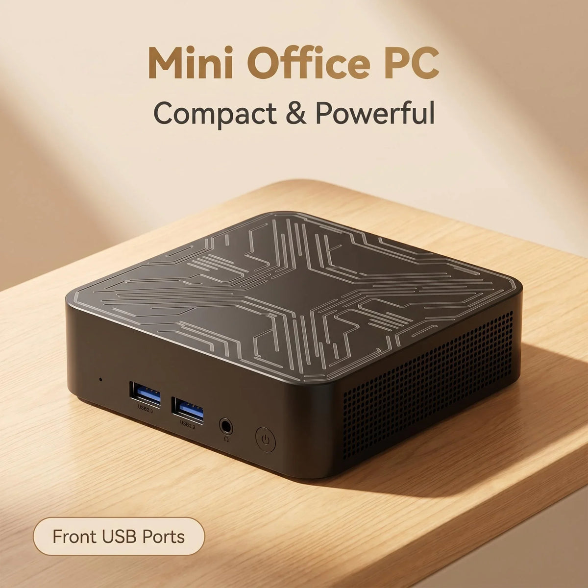 Circuit PC Intel Core N150 Compact Mini PC — main product photo