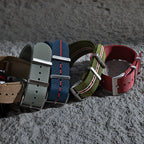 Premium 20mm 22mm Nylon Nato Watch Band Ribbed — product photo 5 of 6