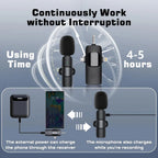 4-in-1 Dual Wireless Lavalier Microphone — product photo 6 of 6