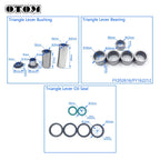 OTOM Motorbike Triangle Lever Linkage ARM Maintenance Kit — product photo 4 of 6