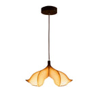 Japanese Wabi-Sabi Resin LED Pendant Light Petal Ceiling — product photo 4 of 6