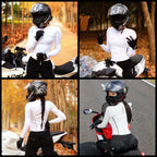 WOSAWE Women Motorcycle Jacket and Pants Suit with — product photo 2 of 6