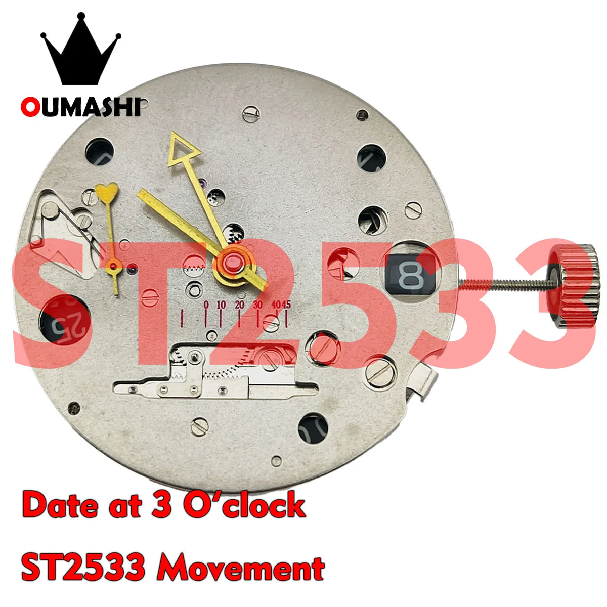 Original ST2533 Movement Automatic Precise timing Light weight — main product photo