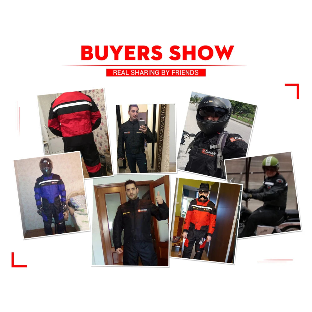 Motorcycle Riding Jacket Waterproof And Warm Off-road Motorcycle — product photo 6 of 6