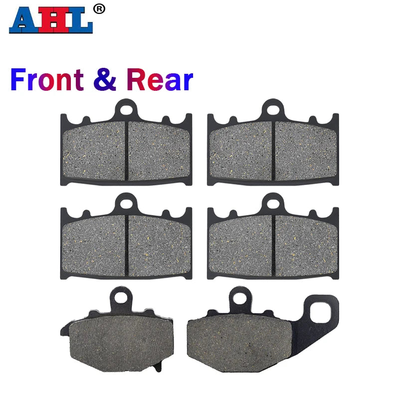 Kawasaki ZZR400 ZX400 Brake Pads Kit Front Rear — main product photo