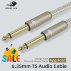 Guitar Audio Cable 3M/8M/10M Connection Line 6.35MM Double — main product photo