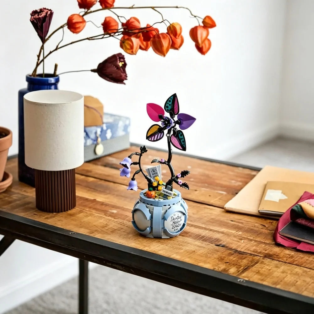 346PCS Desktop Flowerpot Building Blocks Set — product photo 4 of 6