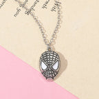 Superhero Spiderman Mask Pendant Necklace Fashion Cool Movie — product photo 5 of 6