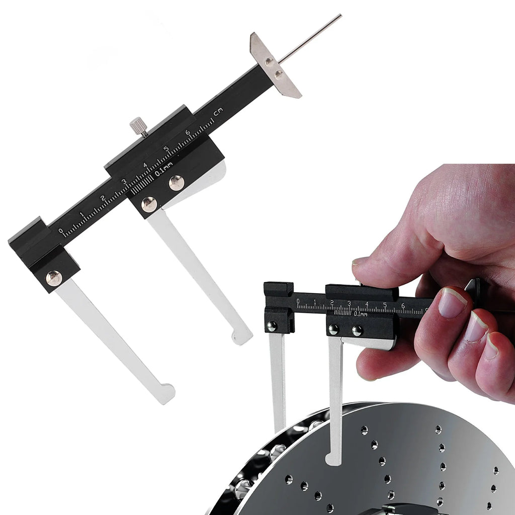 Brake Disc Depth Gauge Caliper 0.1mm Accuracy Metric — product photo 4 of 6