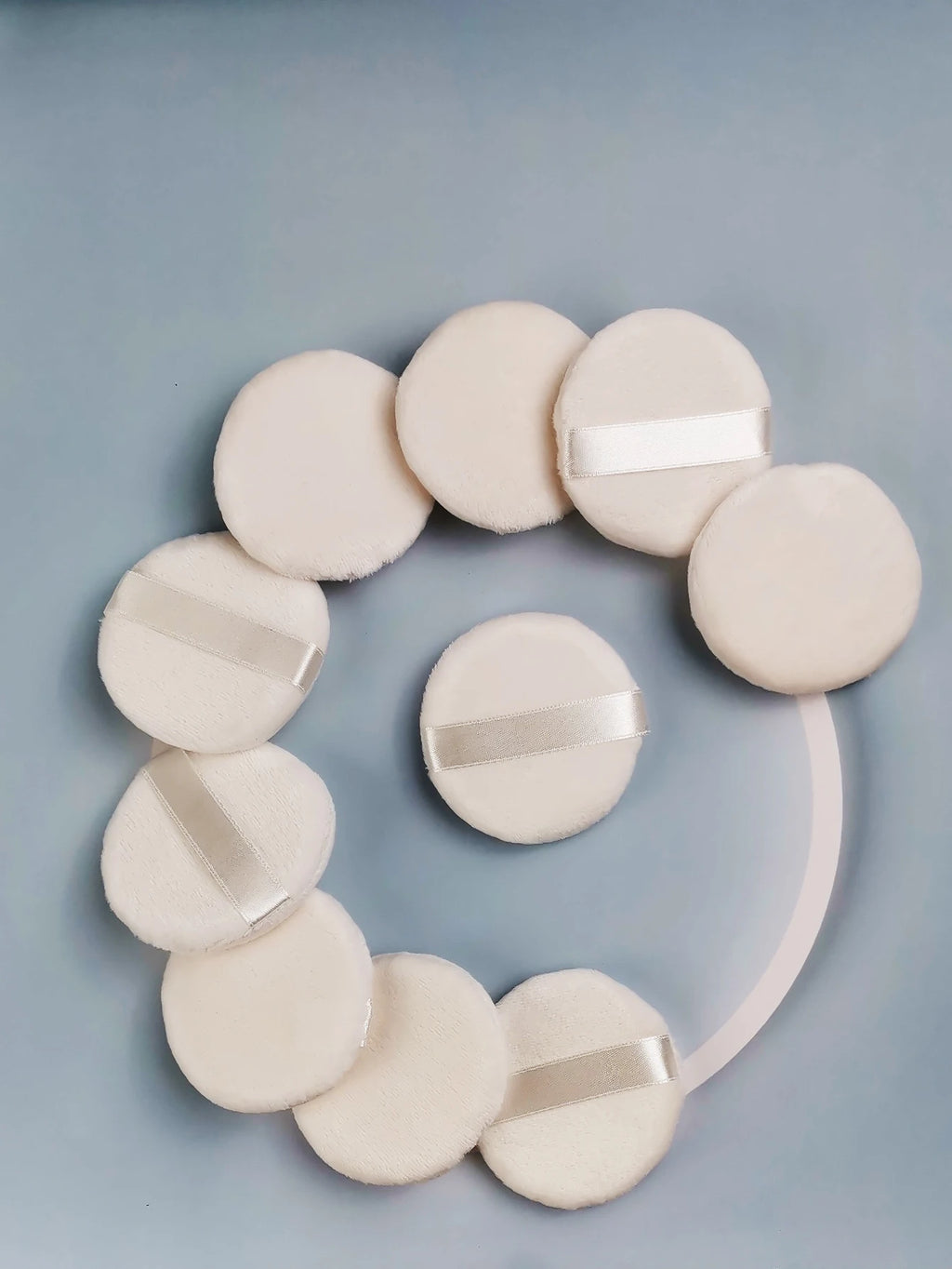 7PCS Portable and Practical High-grade White round Powder — product photo 2 of 6
