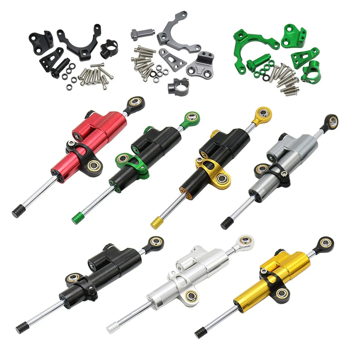 Damper Stabilizer Holder Adjustable Alloy Bracket Motorcycle Control — product photo 6 of 6