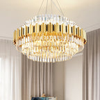 Modern Home Luxury Stainless Steel Crystal Chandelier Hotel — product photo 2 of 5