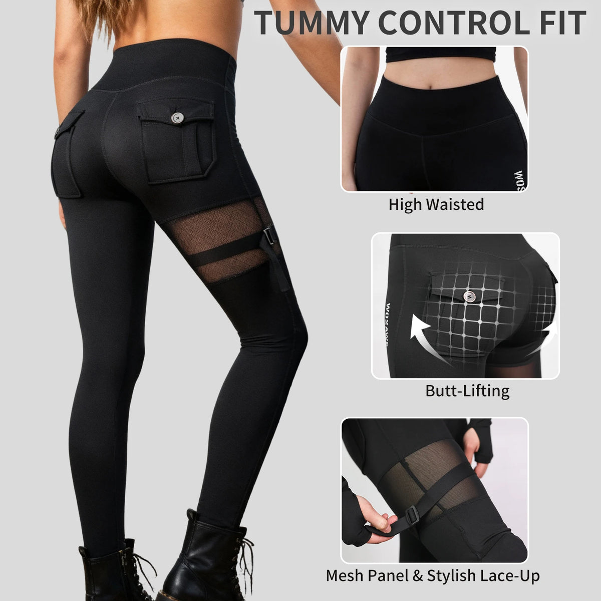 WOSAWE Summer Motorcycle Pants Outdoor Women Pants Motocross — product photo 3 of 6