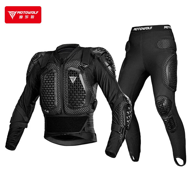 Motorcycle Jacket Moto Body Armor Motocross Racing CE — product photo 5 of 6
