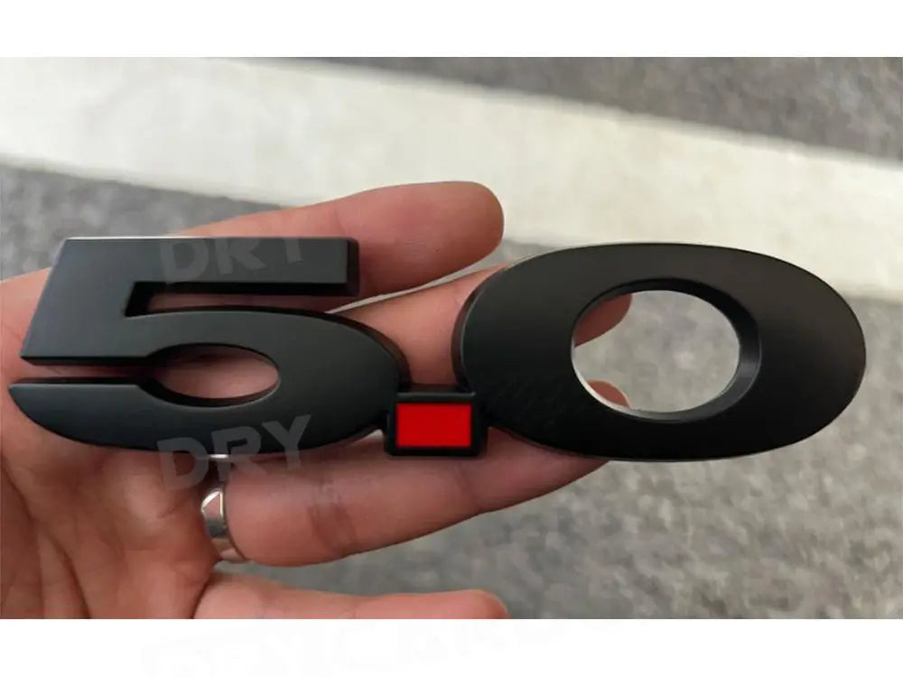 1Pc 3 D 5.0 Emblem Discharge Label Sided — product photo 2 of 6