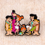 Cartoon Family Enamel Pin Funny Brooches Badges Lapel — product photo 5 of 6