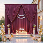 Wrinkle-Free Party Backdrop 150x214cm Solid Color — product photo 2 of 6