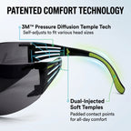 3M SF402AF Safety Glasses ANSI Z87.1 Clear Goggles — product photo 4 of 6