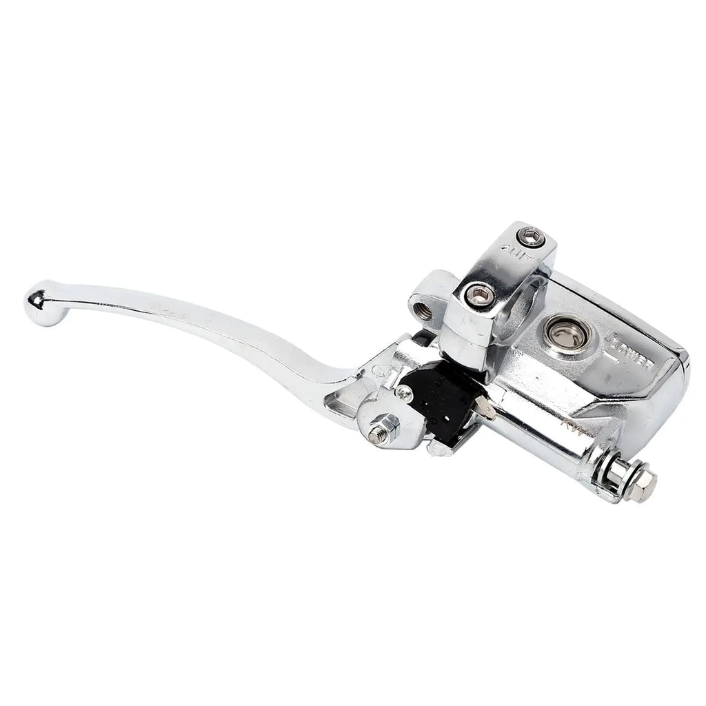 Motorcycle Universal Chrome 1" 25mm Right/Left Brake Clutch — main product photo