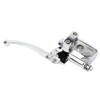 Motorcycle Universal Chrome 1" 25mm Right/Left Brake Clutch — main product photo