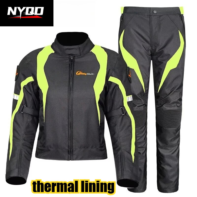 Riding Tribe Jacket Motorcycle Riding Coat and Pants — main product photo