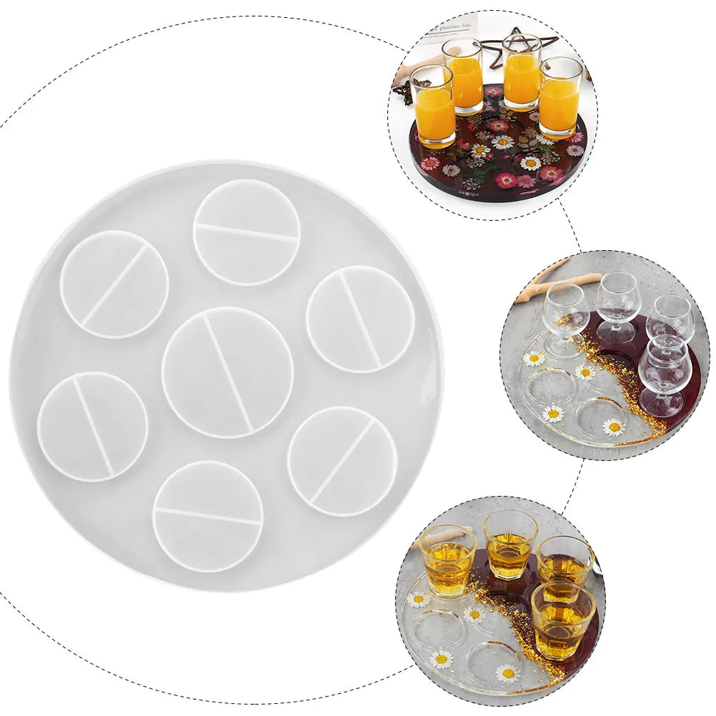 Premium Flexible Silicone Wine Cup Tray Mold for — product photo 5 of 6