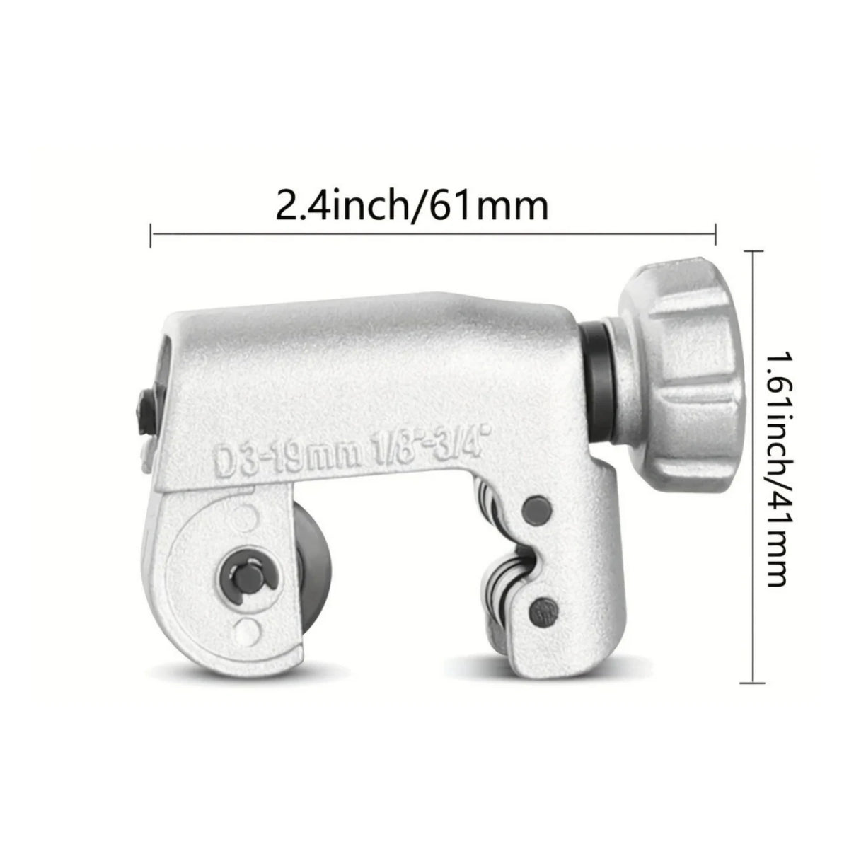 Plumbing Tubing Cutter Fits 1/8"to 3/4" Pipes Sharp — product photo 6 of 6