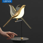 Modern Luxury Magpie Led Ceiling Chandelier Creative Bird — main product photo