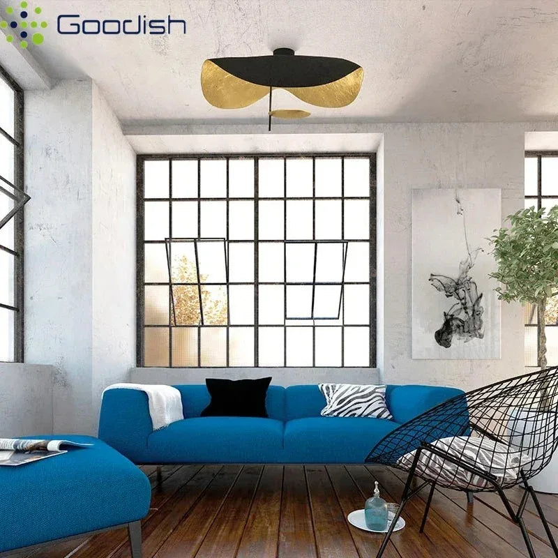 Creative Flying Hat LED Ceiling Lamp Living Room — product photo 5 of 6