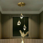 Modern Creative Crystal LED Pendant Chandelier Living Room — product photo 2 of 6