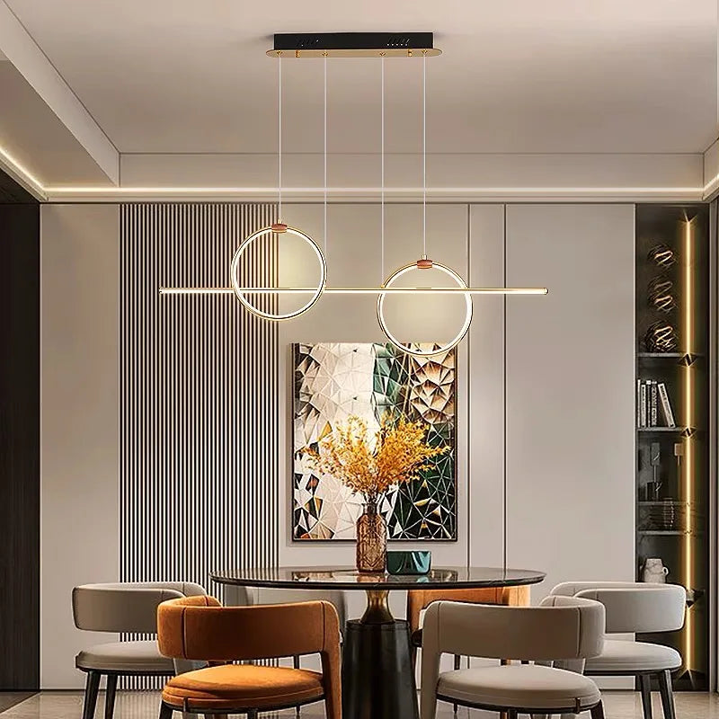Modern Living room Ring Chandelier Nordic New Design — product photo 5 of 6