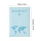 Airplane Passport Cover Case for Women Men Travel — product photo 6 of 6