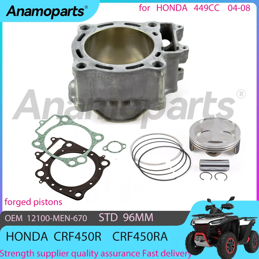 STD 96MM Motorcycle Cylinder forging piston gasket Overhaul — main product photo