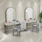 Premium studio professional vanity table with lamp — main product photo