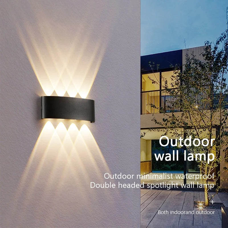 LED Up Down Illuminated Wall Light Waterproof Interior — main product photo