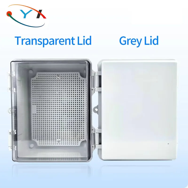 Ip66 Abs Pc Hinged Plastic Enclosure Waterproof Power — main product photo