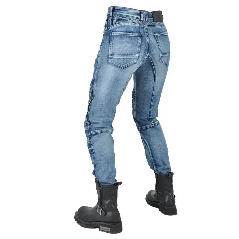 Motorcycle Jeans Women's Personalized Motorcycle Pants Motorcycle Racing — product photo 5 of 6