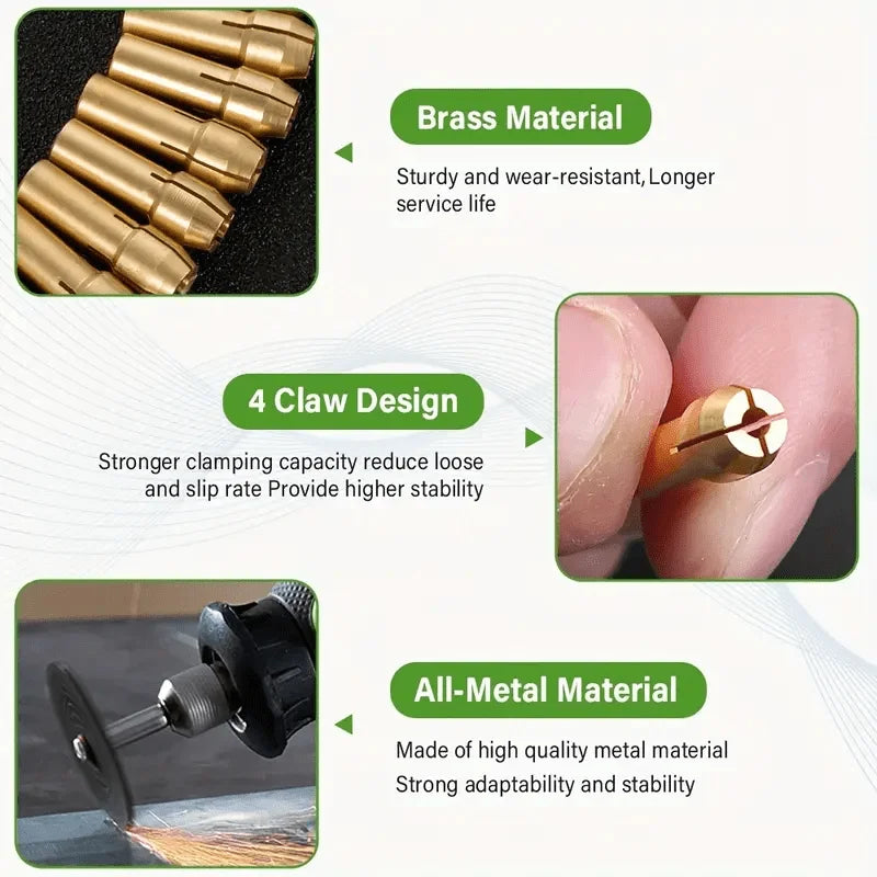16pcs Premium Rotary Tool Chuck Set — product photo 5 of 6