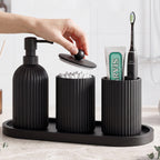 Elegant Black Bathroom Set — product photo 2 of 6