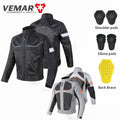 Motorbike Vemar Men's Mesh Jacket Black/Gray — main product photo
