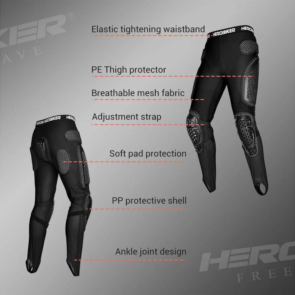 Men's Motorcycle Pants Motocross Racing Moto Armor Pant — product photo 6 of 6