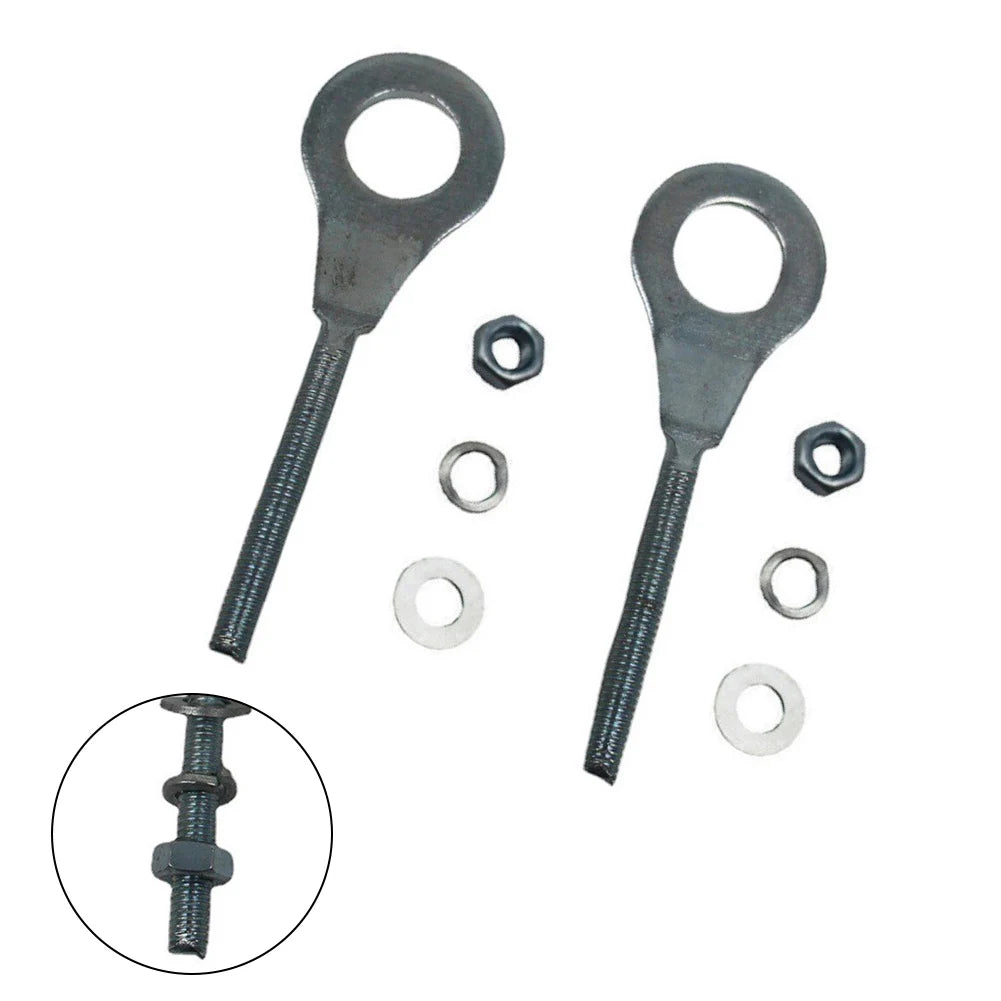 2PCS Motorcycle Chain Axle Tensioner Adjuster For CG125 — product photo 2 of 6