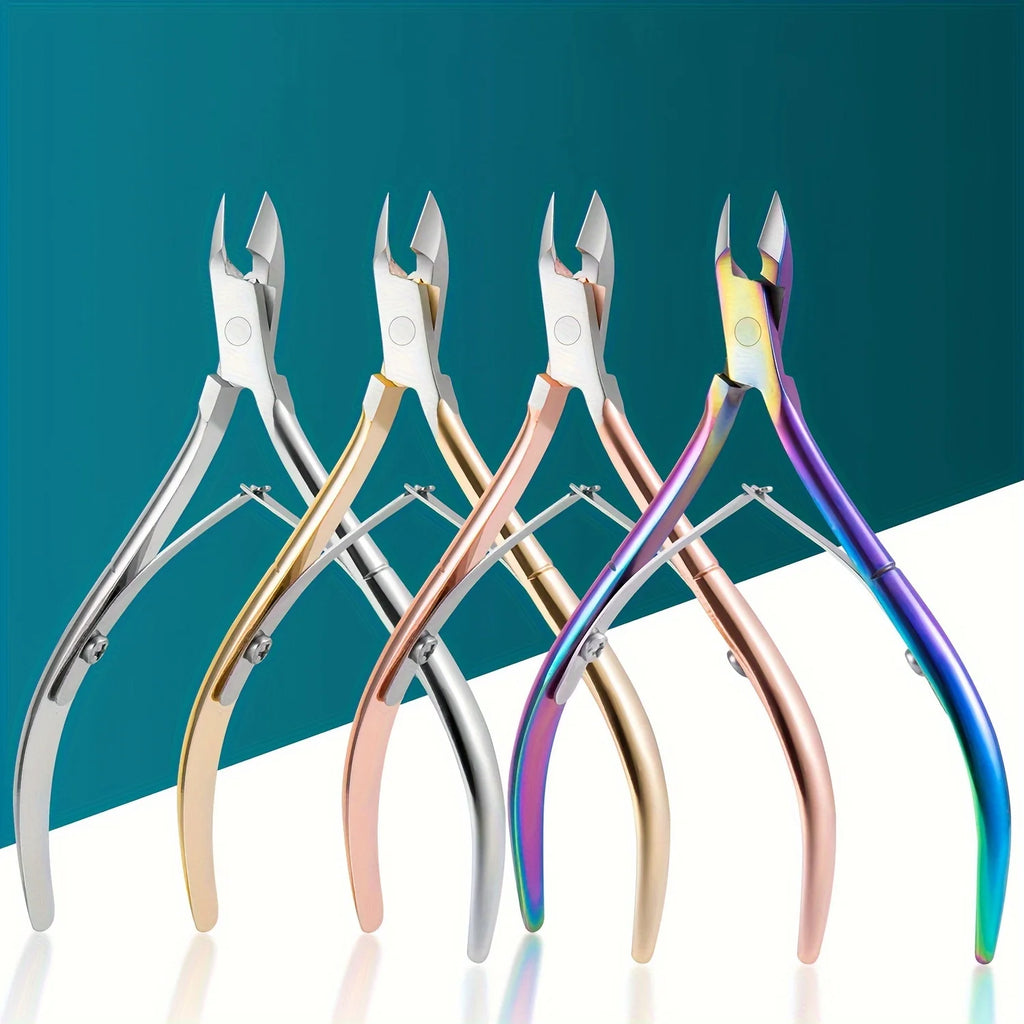 1 Pcs Colorful Scissor Nail Cuticle Nipper Clipper