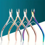 1 Pcs Colorful Scissor Nail Cuticle Nipper Clipper