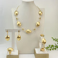 Yuminglai Dubai Gold-Plated Jewelry Set For Women Earrings — main product photo