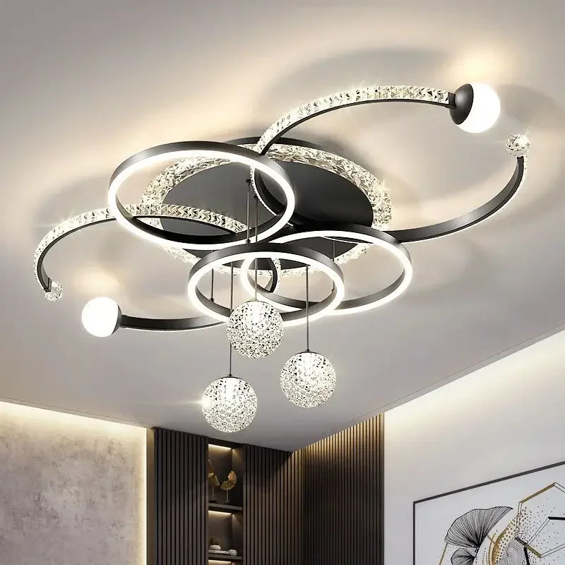 Luxury Modern Living Room LED Ceiling Pendant Lamp — product photo 3 of 6