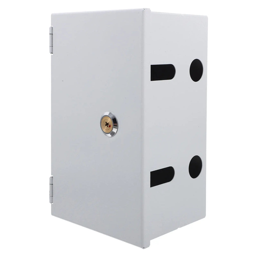 1Set Outdoor Stainless Steel Protective Socket Anti-Theft Enclosure — main product photo