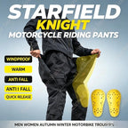 Starfield Knight Motorcycle Riding Pants Anti Fall Windproof — main product photo
